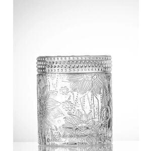 Dream Vessels Ziva Crystal Clear Candle Vessel Container Case Of 4 NEW